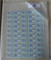 Sheet of Mint Condition 25¢ Stamps