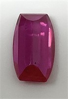 Loose Red Gemstone.