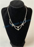 Vintage costume jewelry necklace circa 1920s to