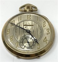 Uncommon Gold-Filled Hampden Pocketwatch.