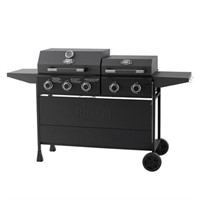 Expert Grill Combo 5-Burner Propane Gas Grill & In