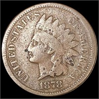 1878 Indian Head Cent NICELY CIRCULATED