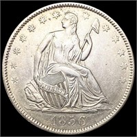 1856 Seated Liberty Half Dollar LIGHTLY