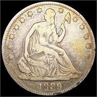 1889 Seated Liberty Half Dollar NICELY CIRCULATED