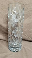 Elegant Pressed Glass Vase