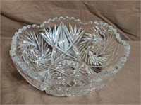 (2) Pressed Glass Bowls & Ashtray