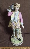Large Porcelain Bisque Figurine