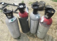 (4) Air Gas tanks.
