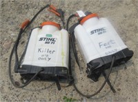 (2) Stihl SG71 backpack sprayers.