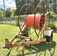 SINGLE AXLE CABLE REEL TRAILER