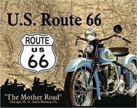 U.S. Route 66 Tin Sign