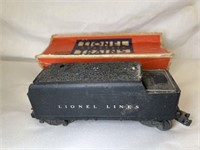 Lionel PRE-WAR 2235W Diecast Whistle TENDER With