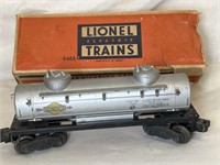 LIONEL POSTWAR O GAUGE 6454 ERIE BOX CAR WITH BOX