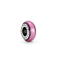 Pandora Charm - Pink Spacer Charm