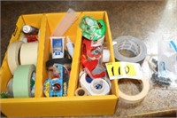 Box of Various Tape