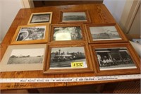 Framed photos early 1900's