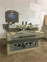 Accu-Systems Mortise Miter Tension Machine