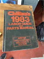Chilton 1983 Labor Guide and Parts Manual