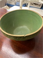 2 antique batter bowls