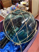 Glass Fishing Float with Net