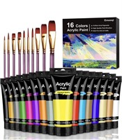 New Acrylic Paint Set, Emooqi Premium Acrylic