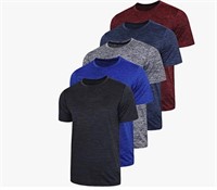 Liberty Imports Pack of 5 Men's Athletic