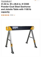 Sawhorse and Jobsite Table