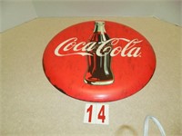 Coke Sign 15 inch in diameter