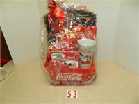 Gift Basket - Sled, cup, popcorn, peppermint