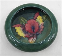 Vintage Moorcroft Iris Pottery Dish 4"