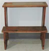 Antique Wooden Step Stool