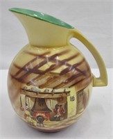 Vintage Lawrence Falcon Porcelain Water Jug 7"