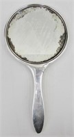 Vintage Vanity Sterling Silver Hand Mirror 10.5"