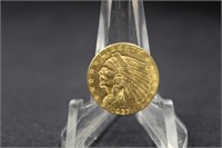 1927 $2.5 pre-33 Gold Indian Coin 0% Premium