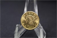 1902 $2.5 Pre-33 Gold Liberty Coin 0% Premium