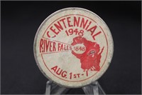 1922 Peace Dollar River Falls WI Centennial