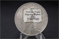 1922 Peace Dollar "Las Vegas Dancing Nightly"