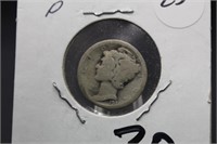 1921-P Mercury Silver Dime