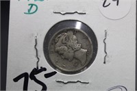 1921-D Mercury Silver Dime Key Date