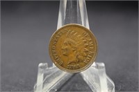 1865 Full Liberty Indian Head Cent