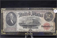 1917 $2 Jefferson Bank Note
