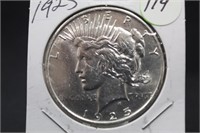 1925 Silver U.S. Peace Dollar