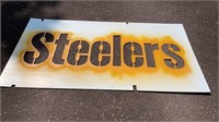 Steelers stencil 8X4ft