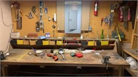 All Contents of  Back Wall and Workbench