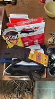 Box of Gloves and Mouse traps