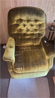 Striped Reclining Chair