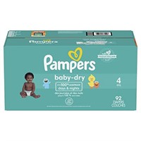 Open Box   Pampers Diapers Size 4 - Baby Dry Dispo