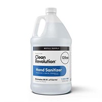Brand New   Clean Revolution Hand Sanitizer 128oz