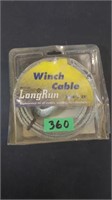 Longrun winch cable 3/16"x25 Feet