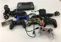 Assorted Gaming System Controllers Plus Lot